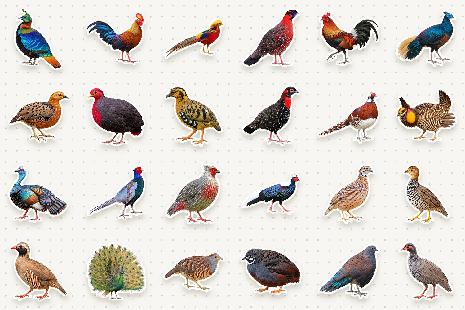 Pheasants & partridges