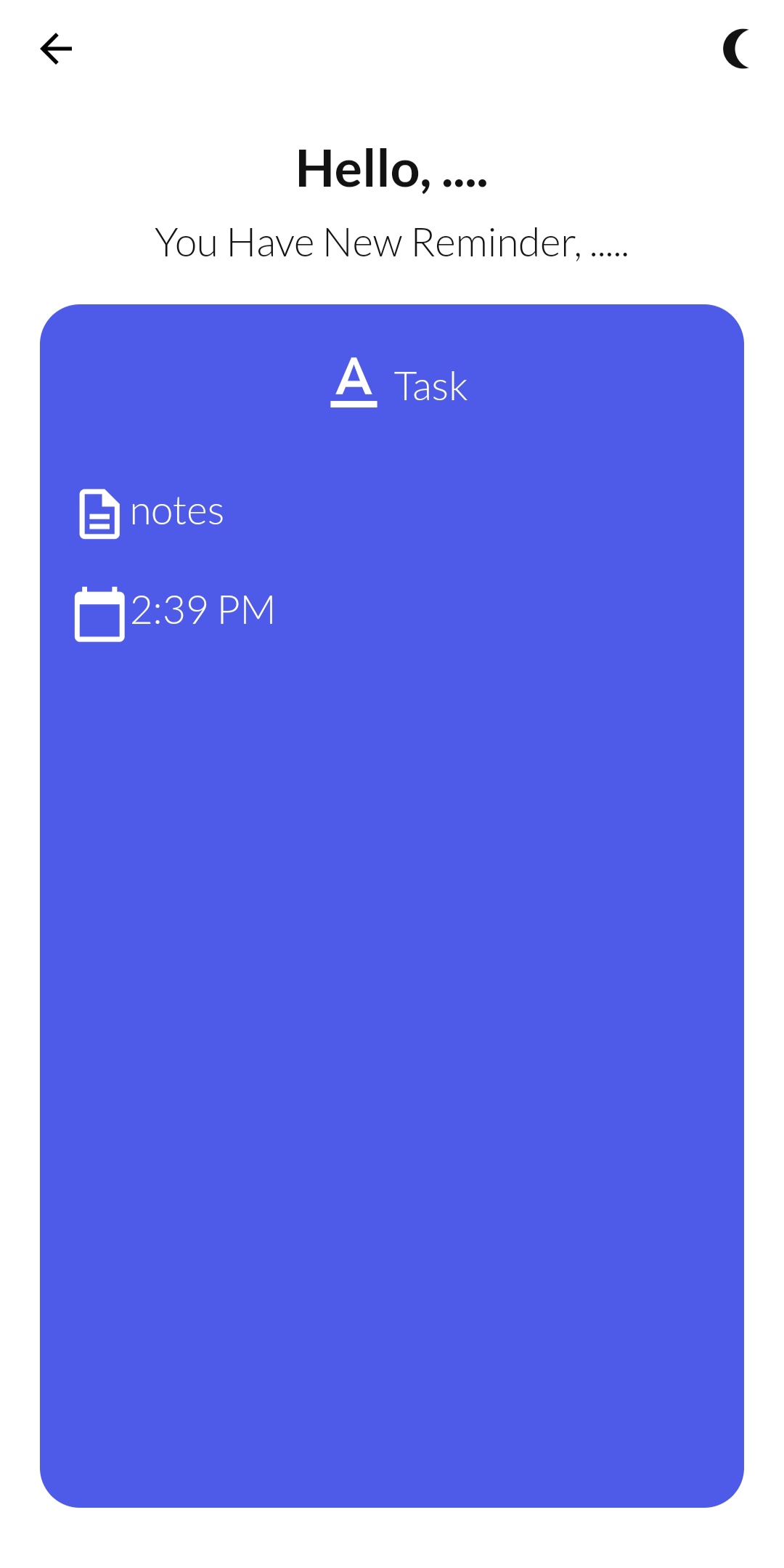 NotificationScreen