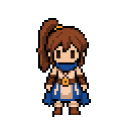 hero idle, breathing