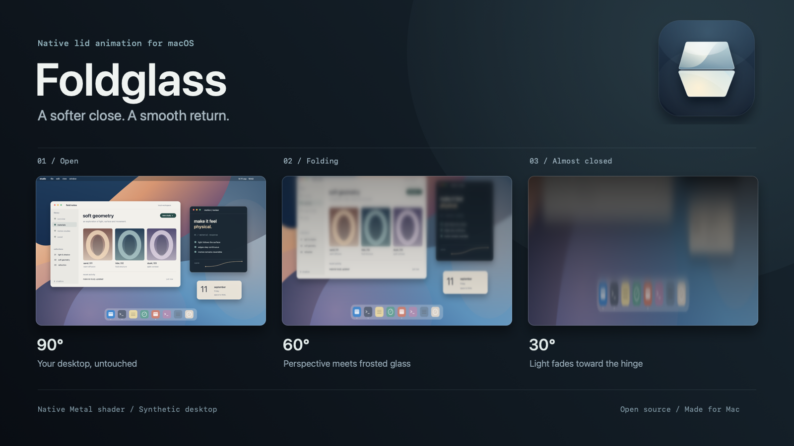 Foldglass