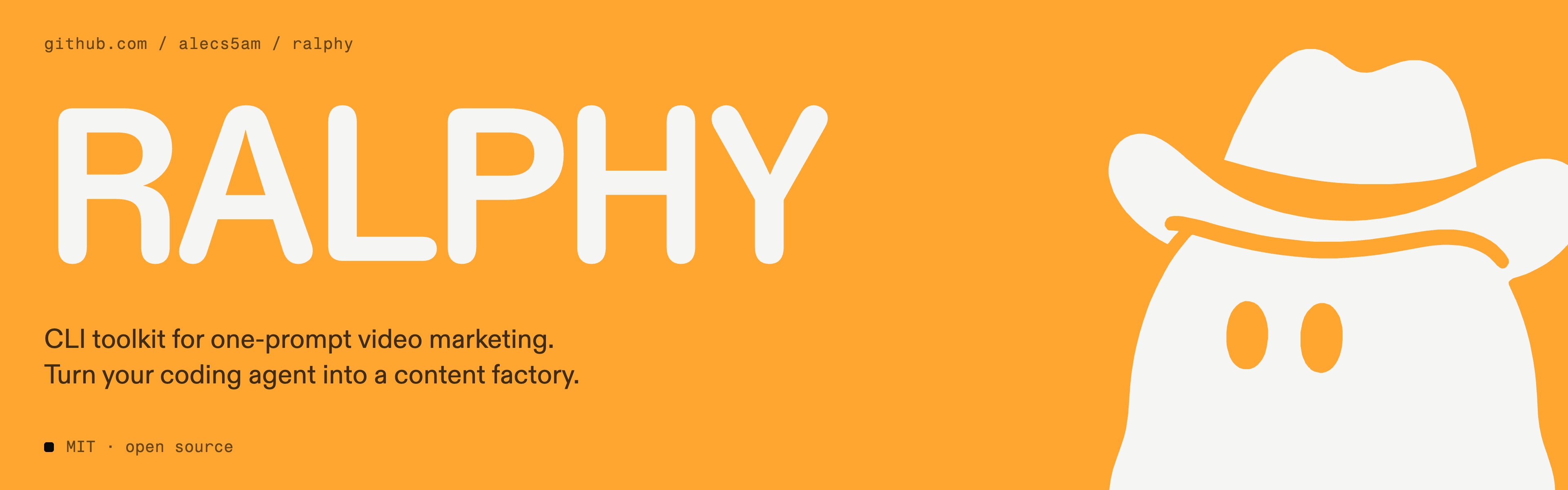 RALPHY — UGC video pipeline CLI