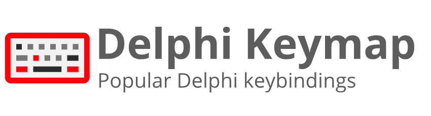 Delphi Keymap Logo