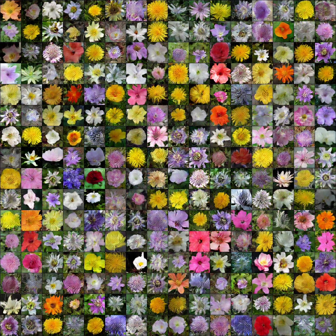 120flowers, 80x80, 3 LIS modules