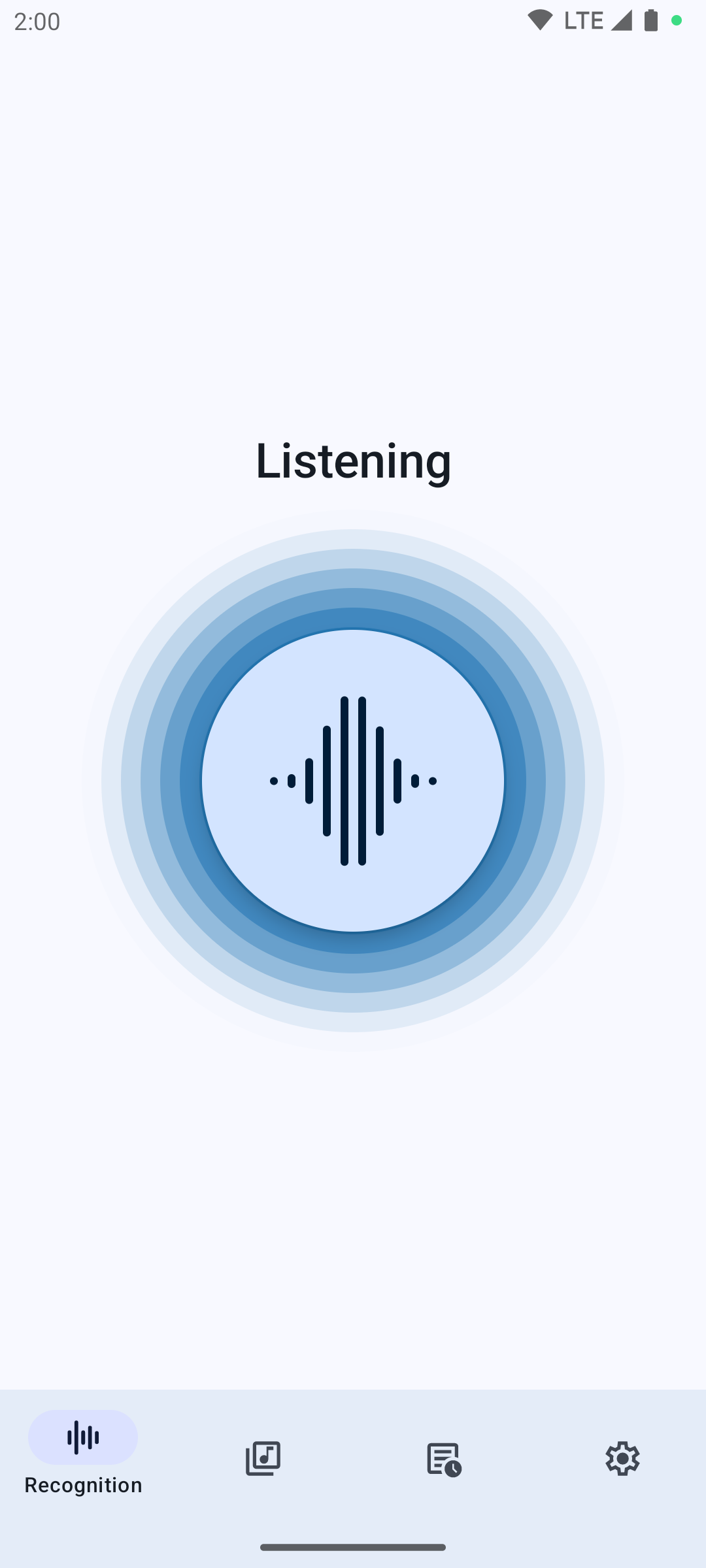 Screenshot 1 of Audile — opens full size