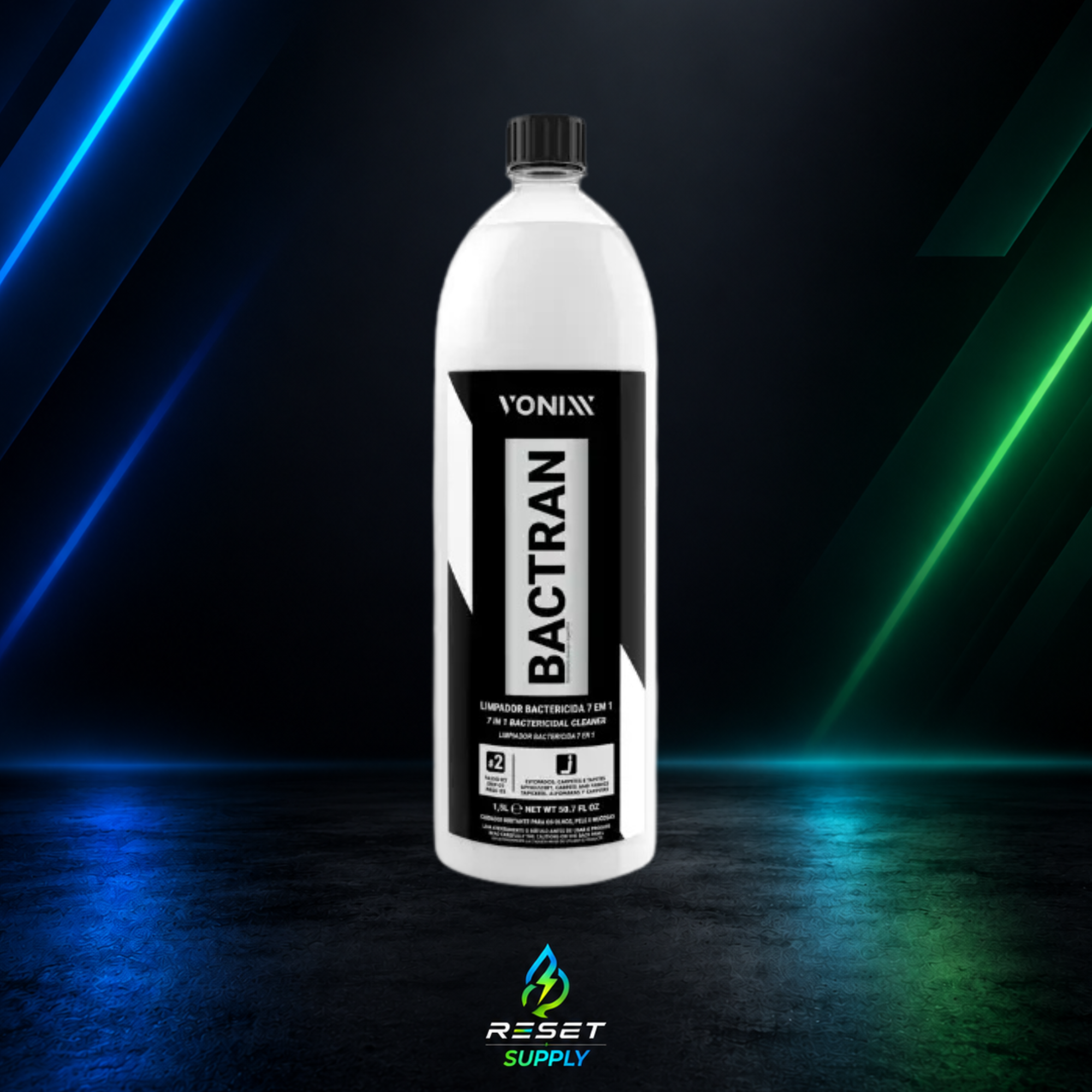 BACTRAN – LIMPIADOR BACTERICIDA 7 EN 1