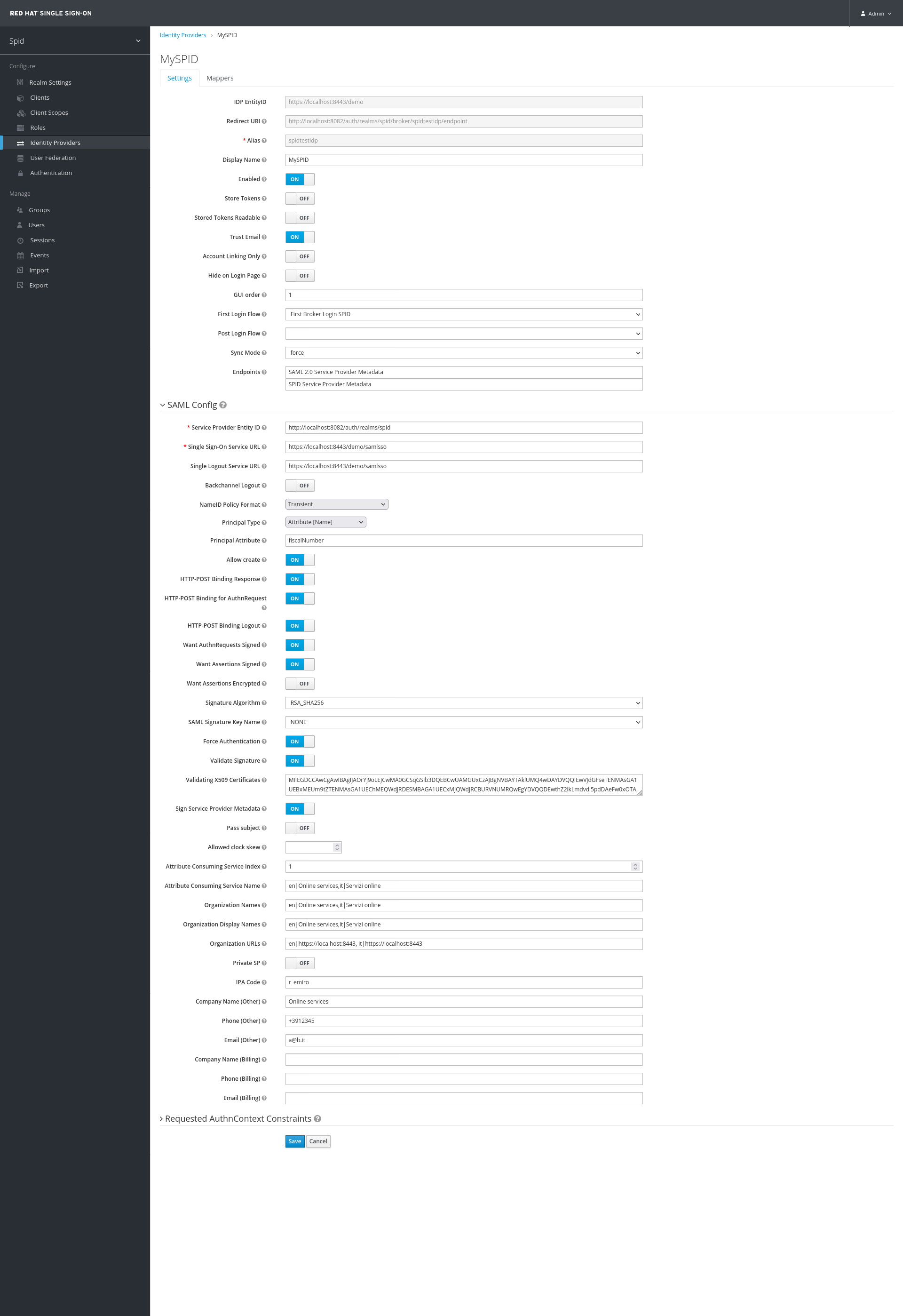 Example Config