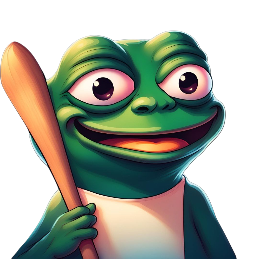 Pepe wif Bat