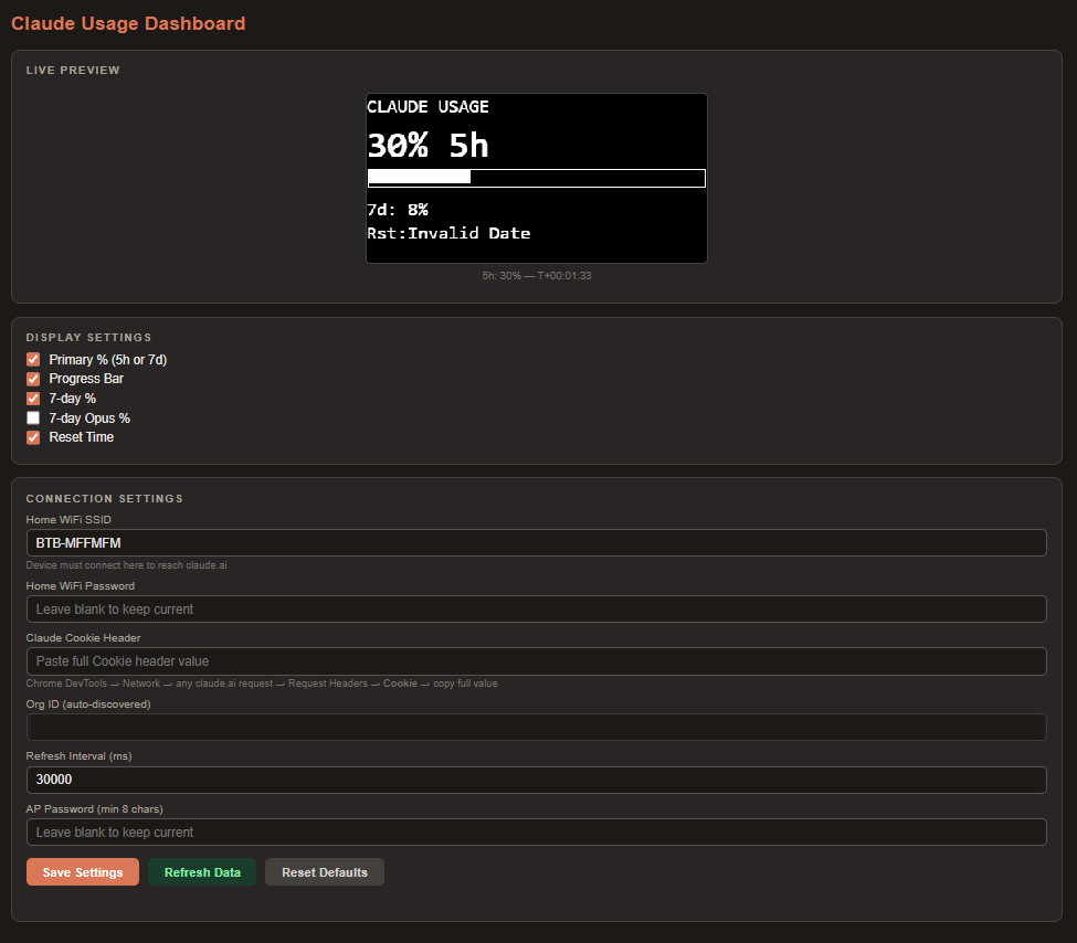Claude Dashboard