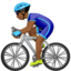 man-biking