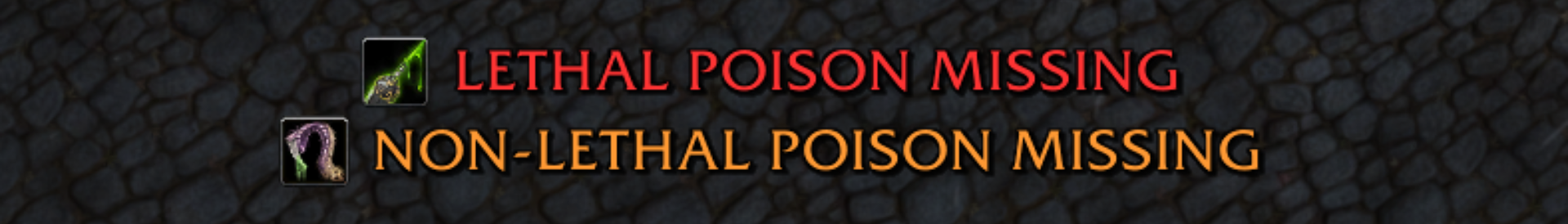 Poison Tracker