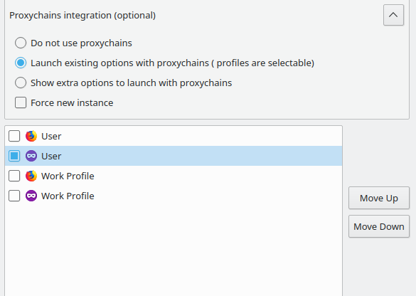 Config Dialog Proxychains Change Existing