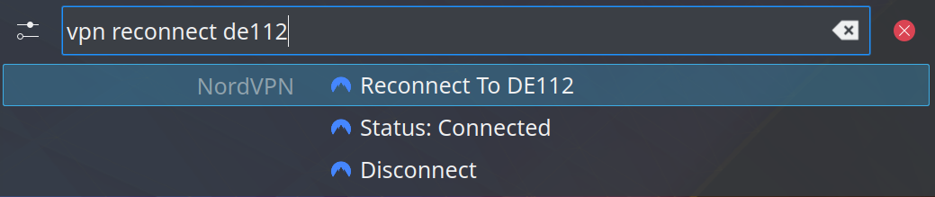 Reconnect to other county with specific server
