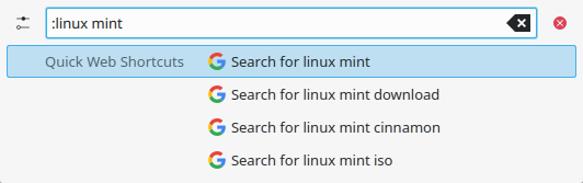 Search suggestions