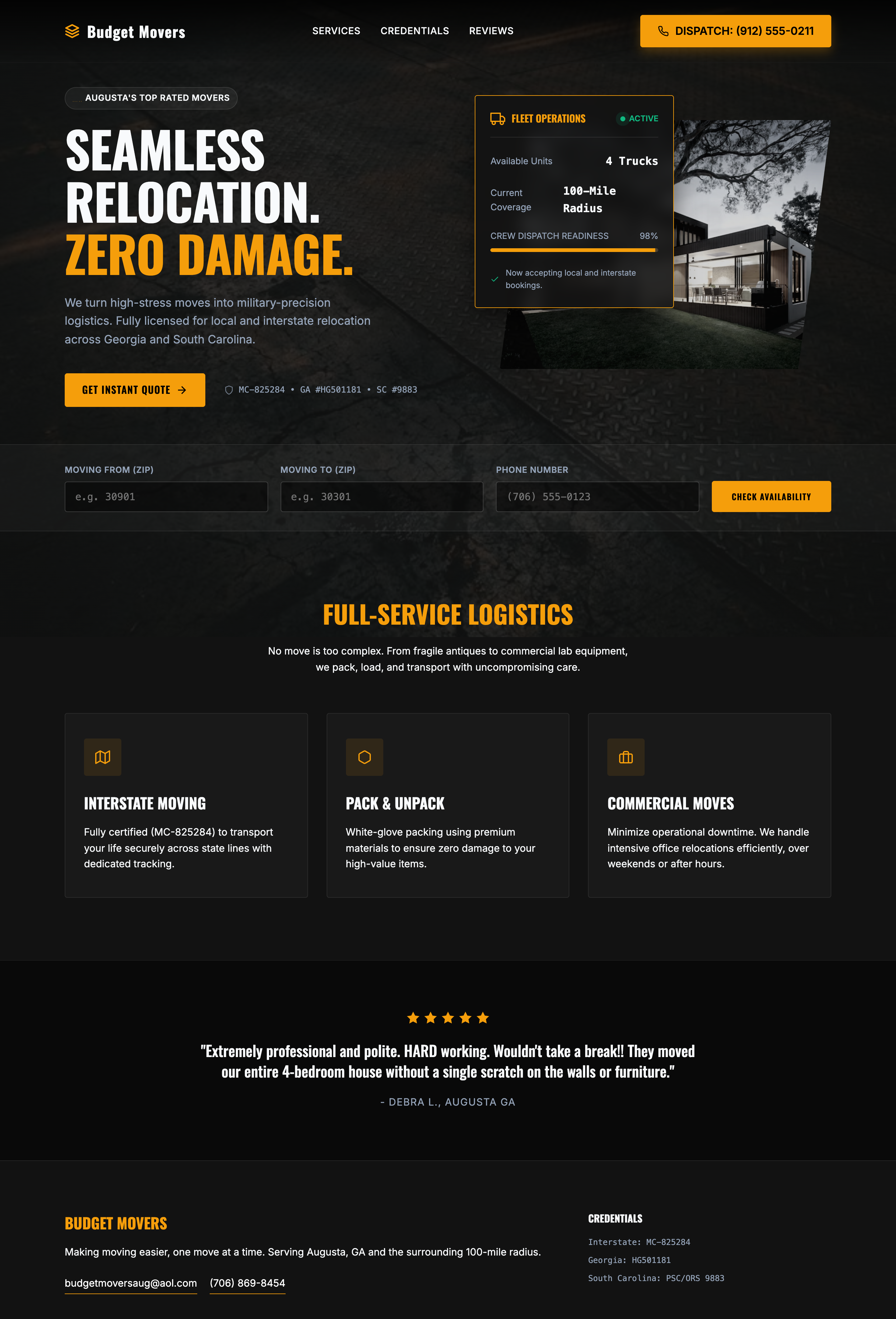 11 Budget Movers Augusta desktop preview