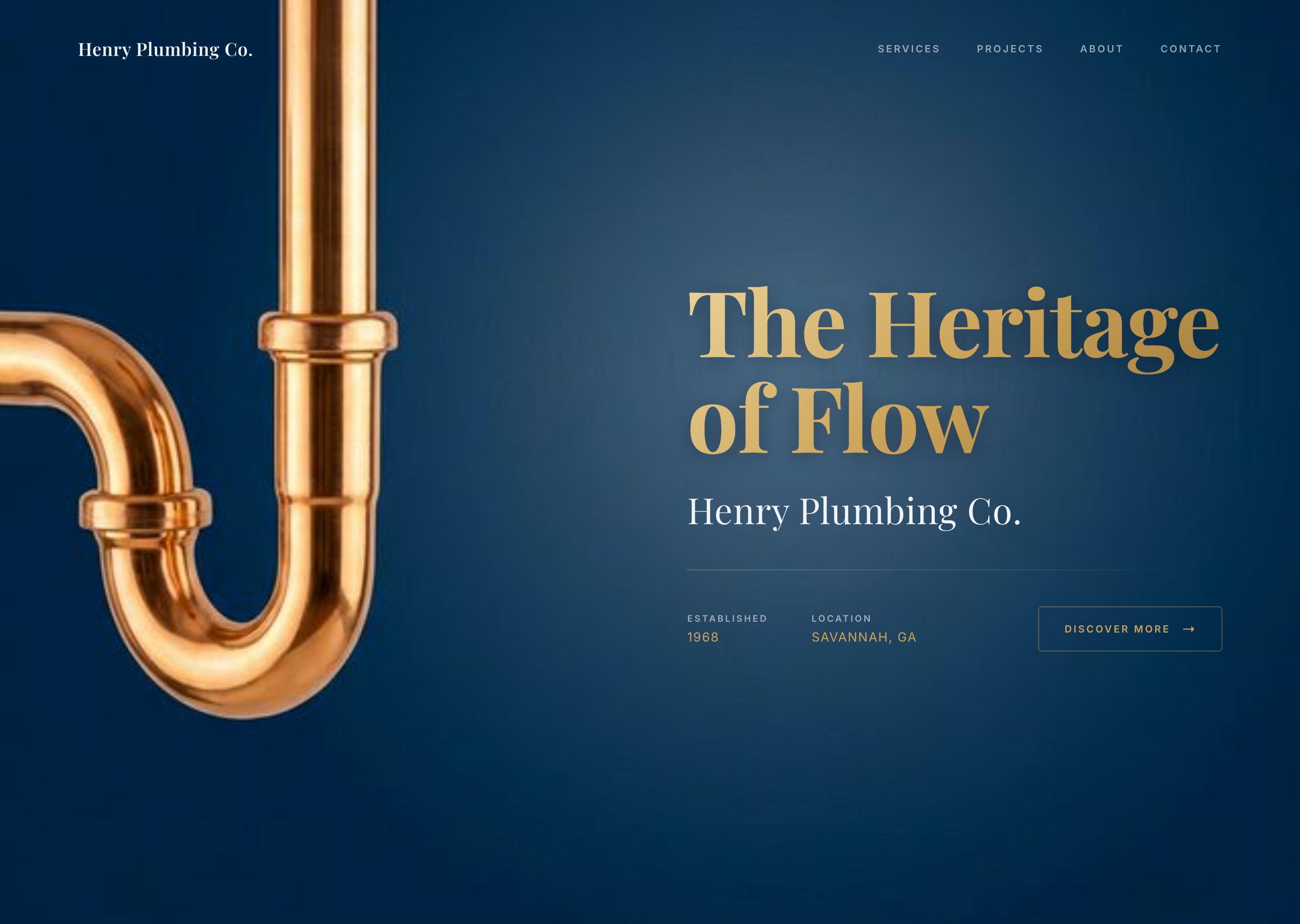 21 Henry Plumbing Savannah desktop preview