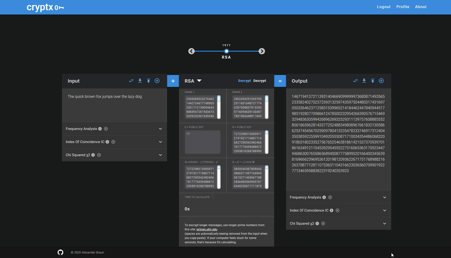 GitHub - alexander-braun/cryptx: De- and encryption platform featuring ...