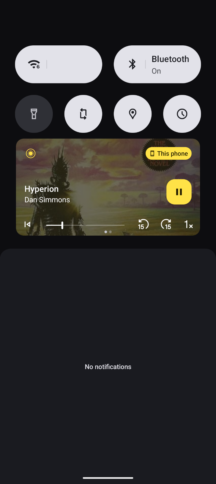 Orb Mobile Audiobook Notification