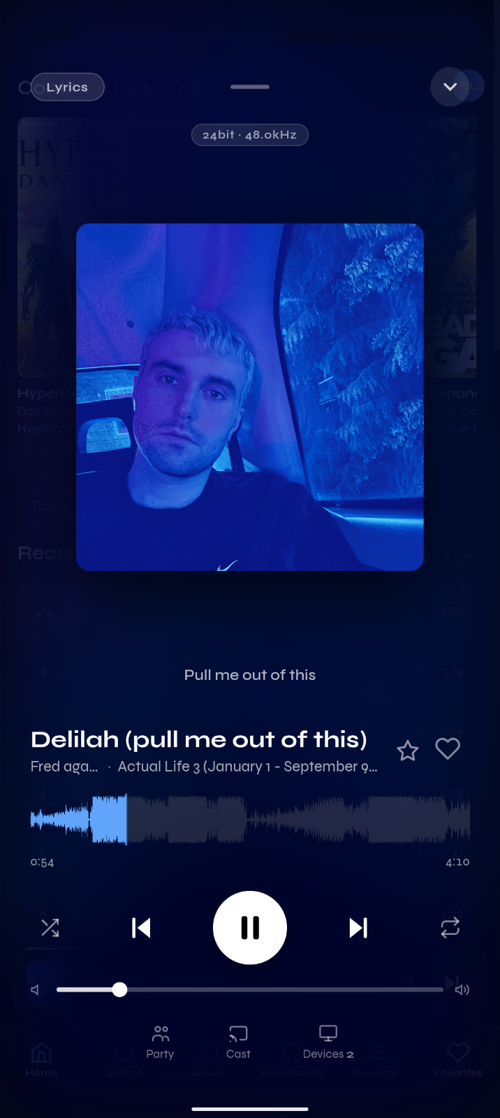 Orb Mobile Player UI