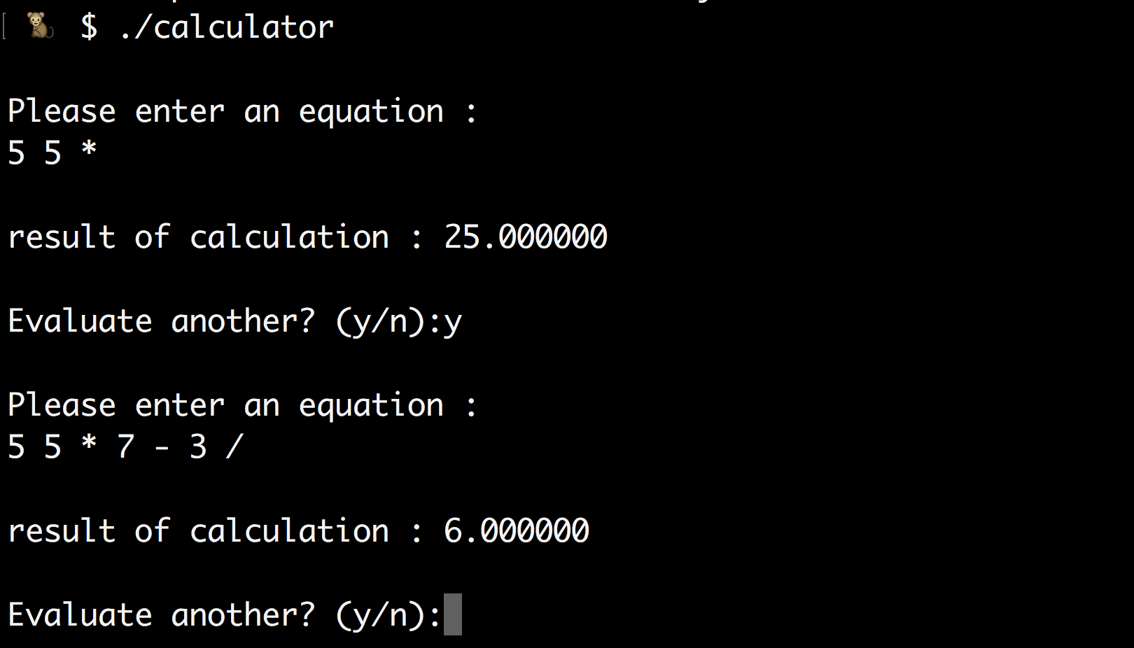 reverse-polish-notation-calculator