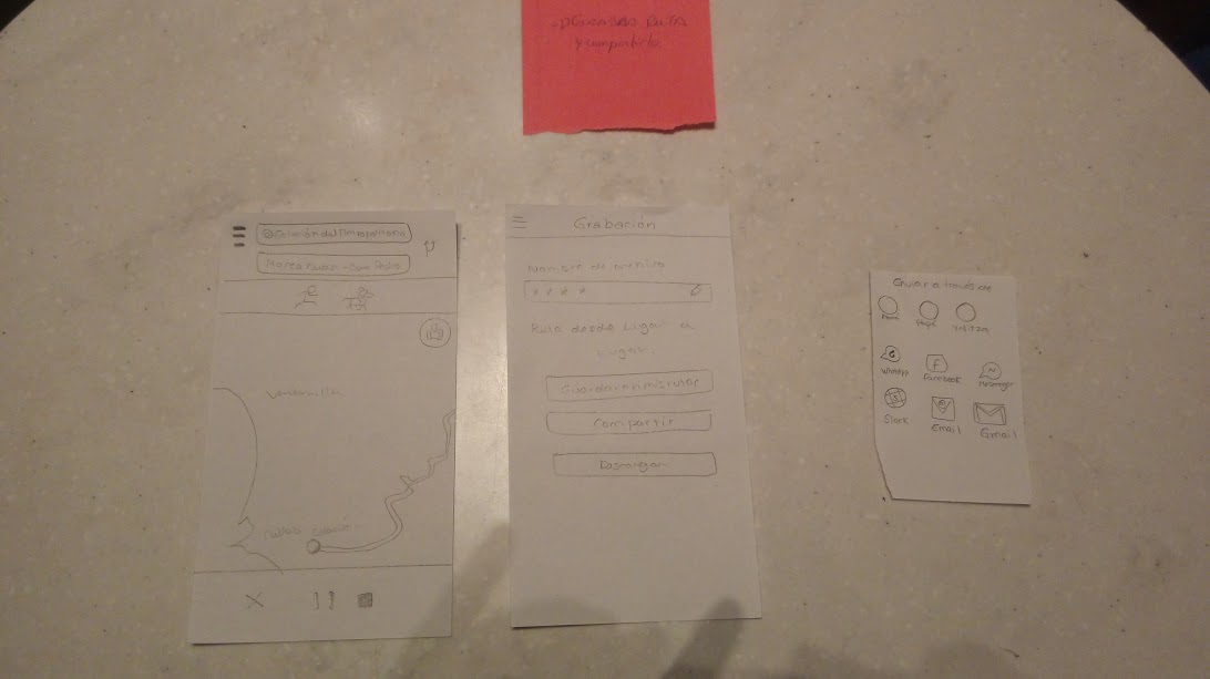 Paper prototype