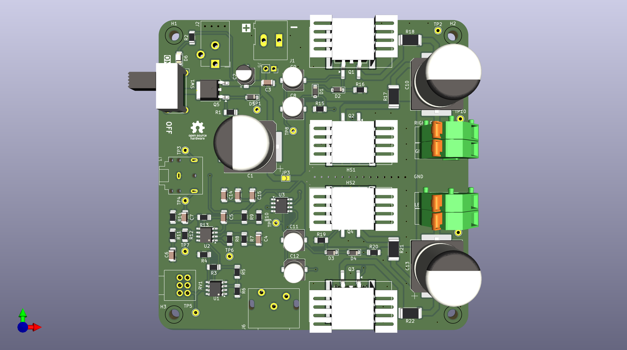 Class AB Stereo Amp SMD, from the project README