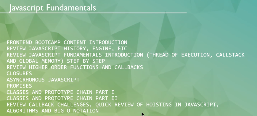 JavaScript Fundamentals