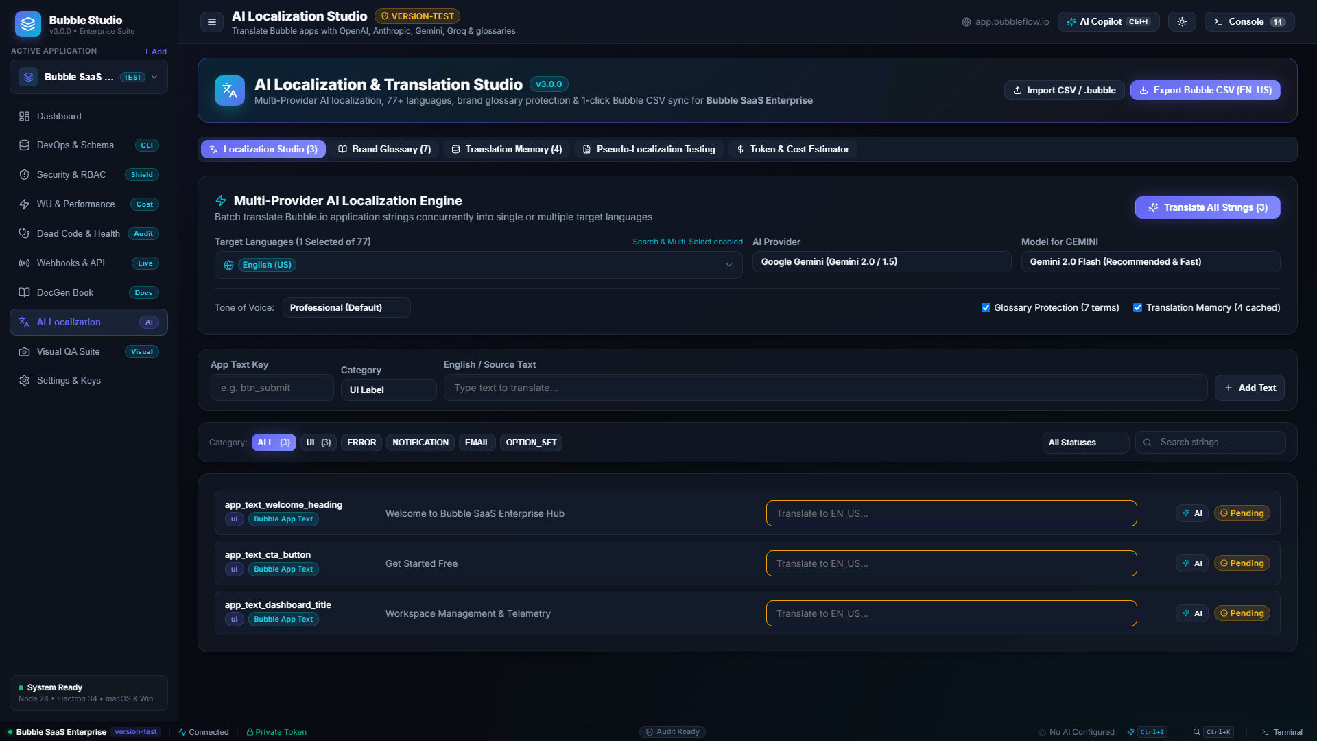 AI Localization Studio