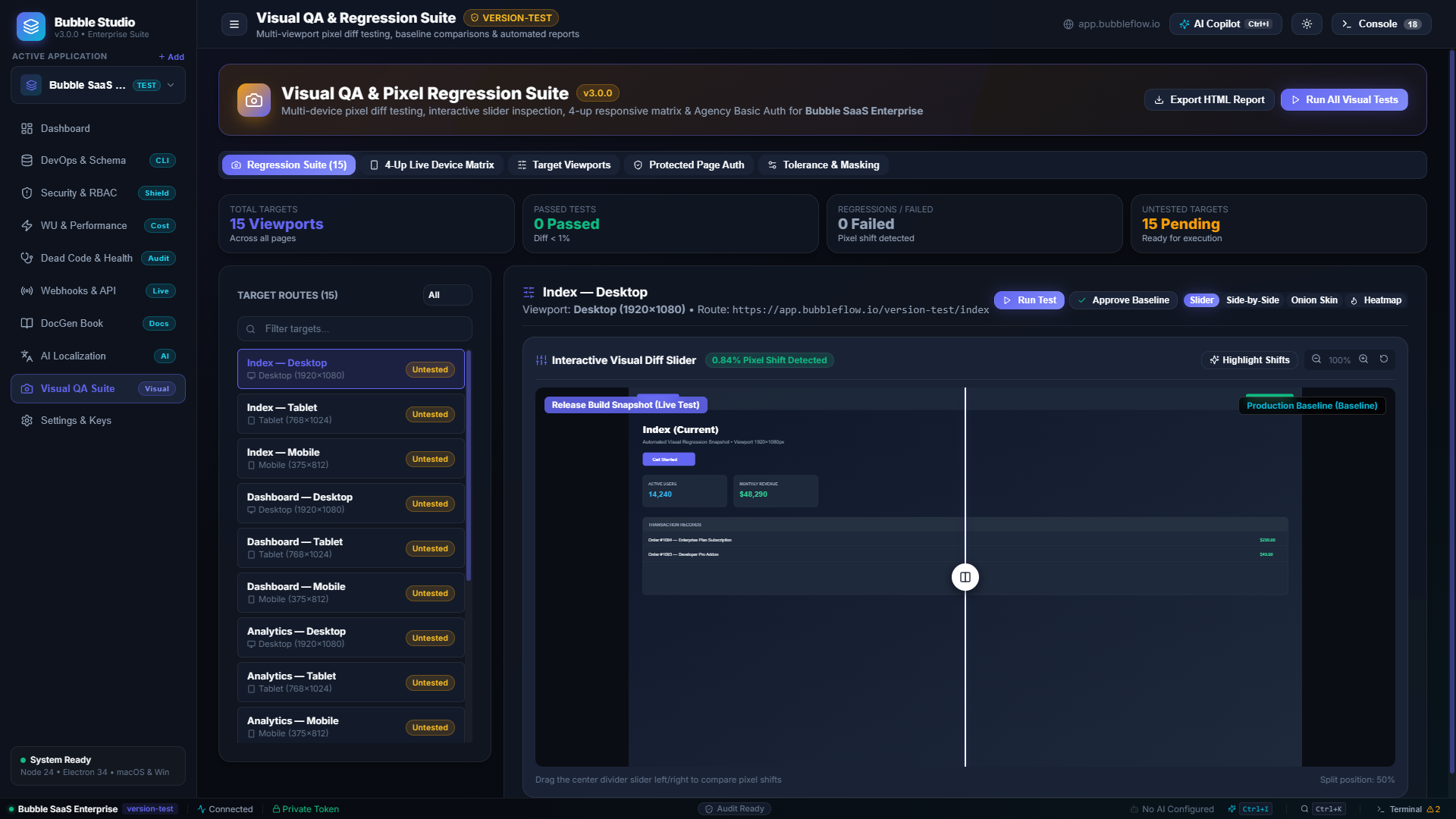 Visual QA Suite