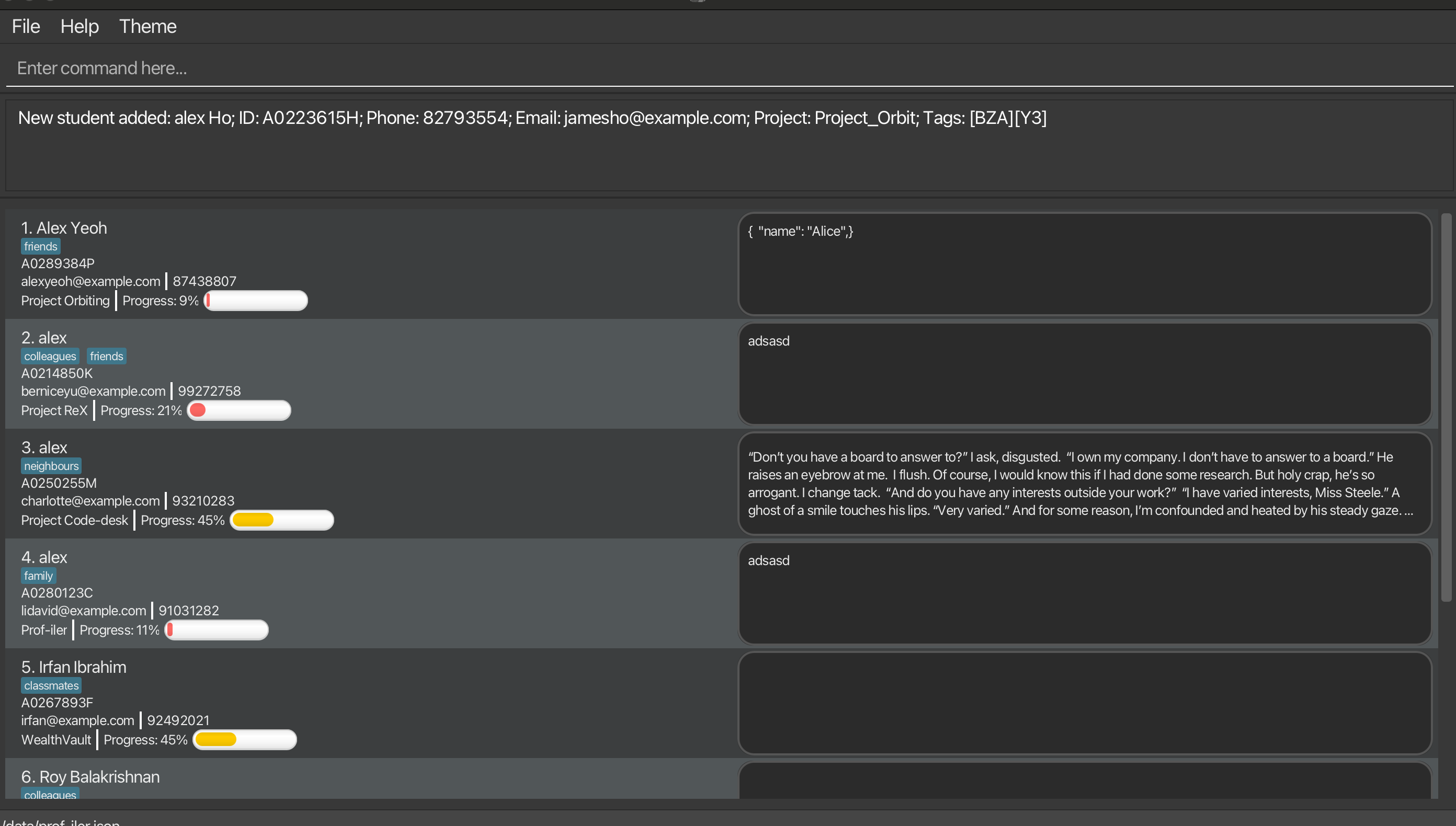 [PE-D][Tester A] Add function bug · Issue #238 · AY2425S2-CS2103T-W12-3 ...