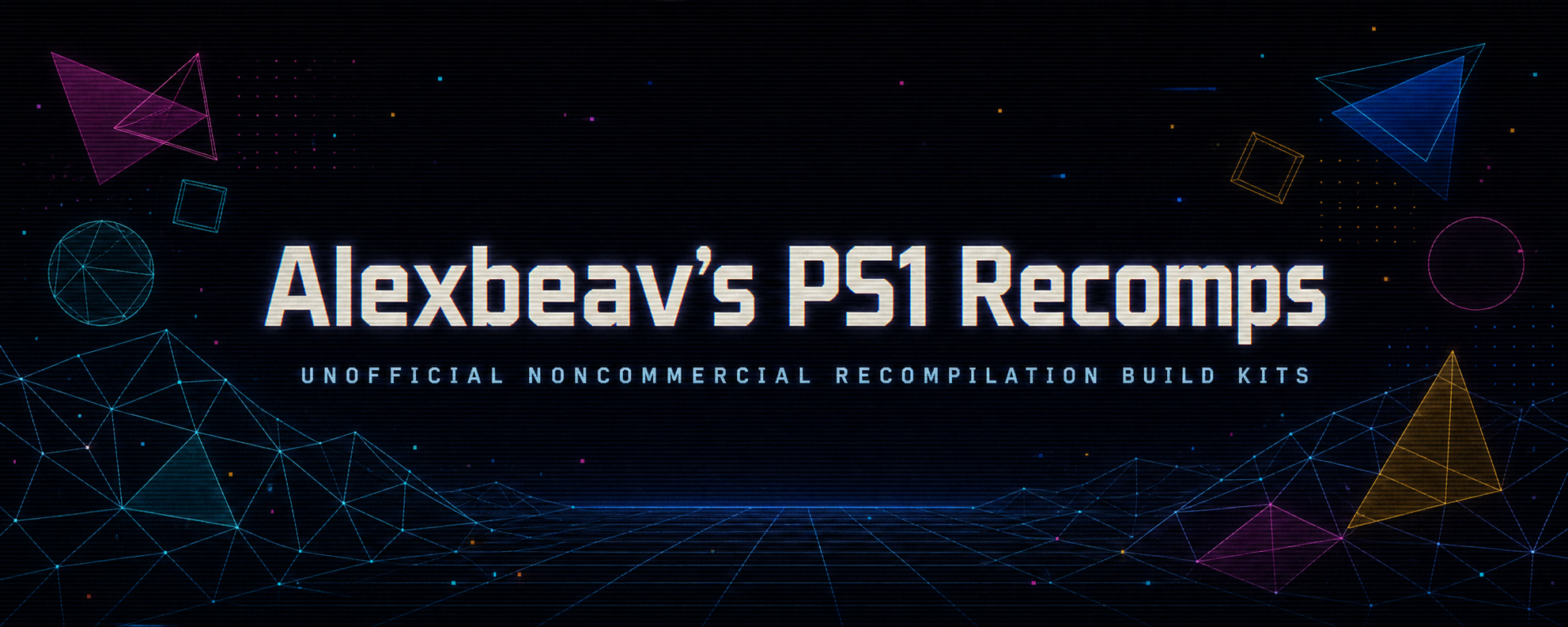 Alexbeav's PS1 Recomps