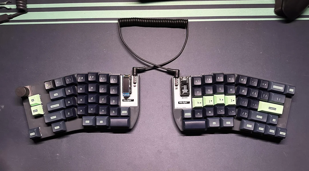 Win split left, from the project README