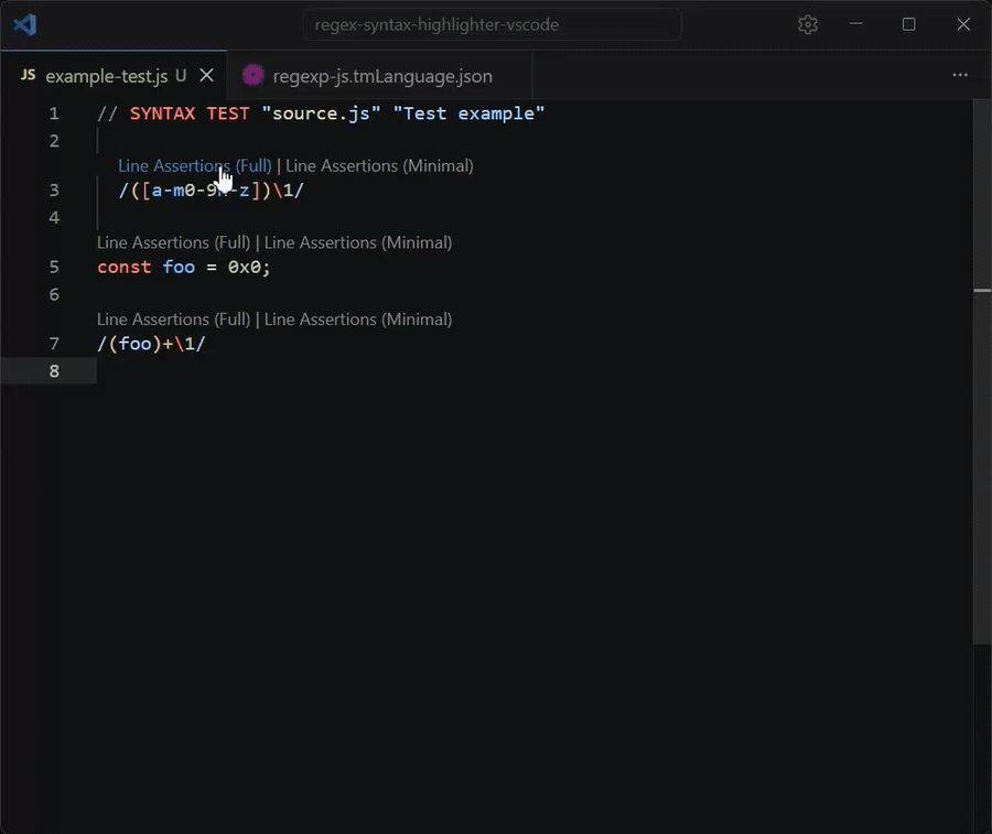Generate Assertions demo