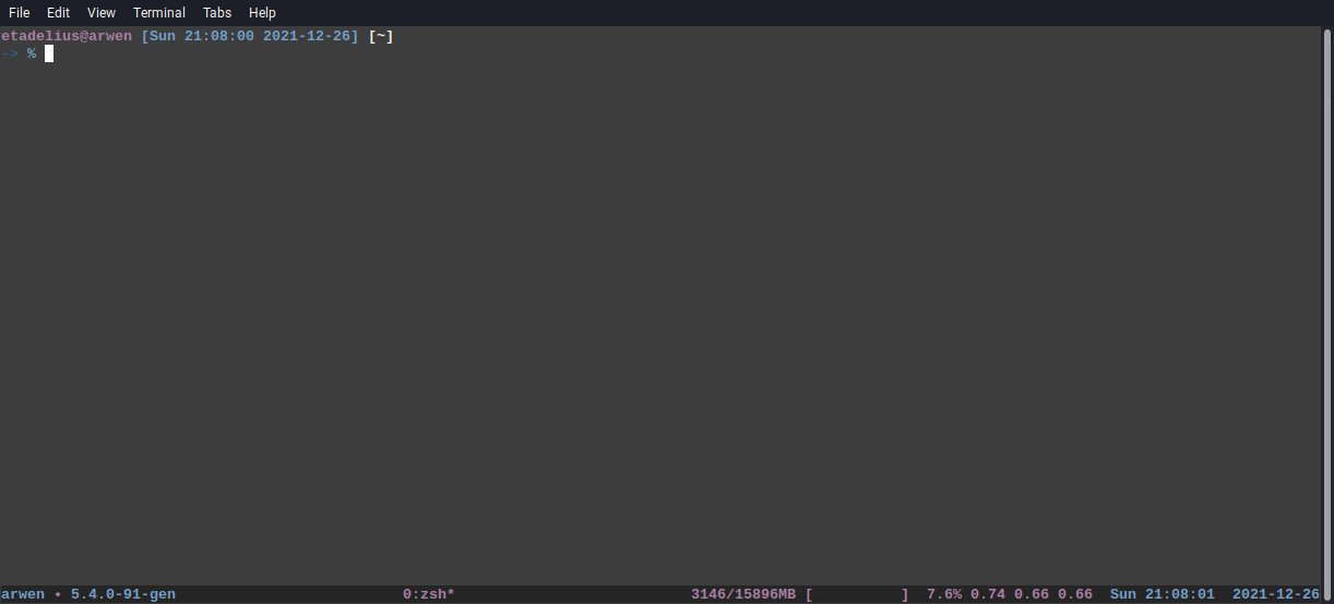 Shell preview