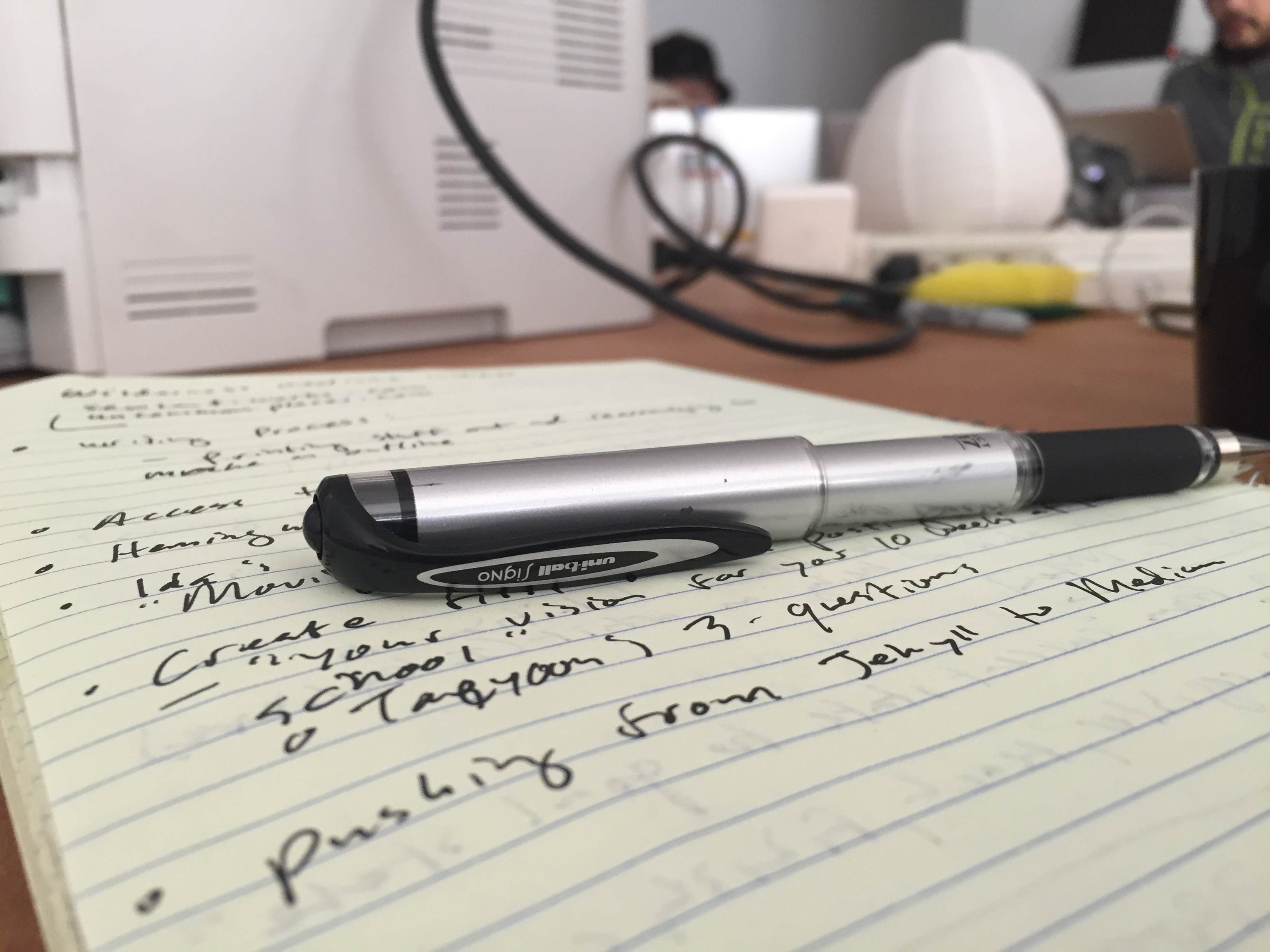 My notebook.