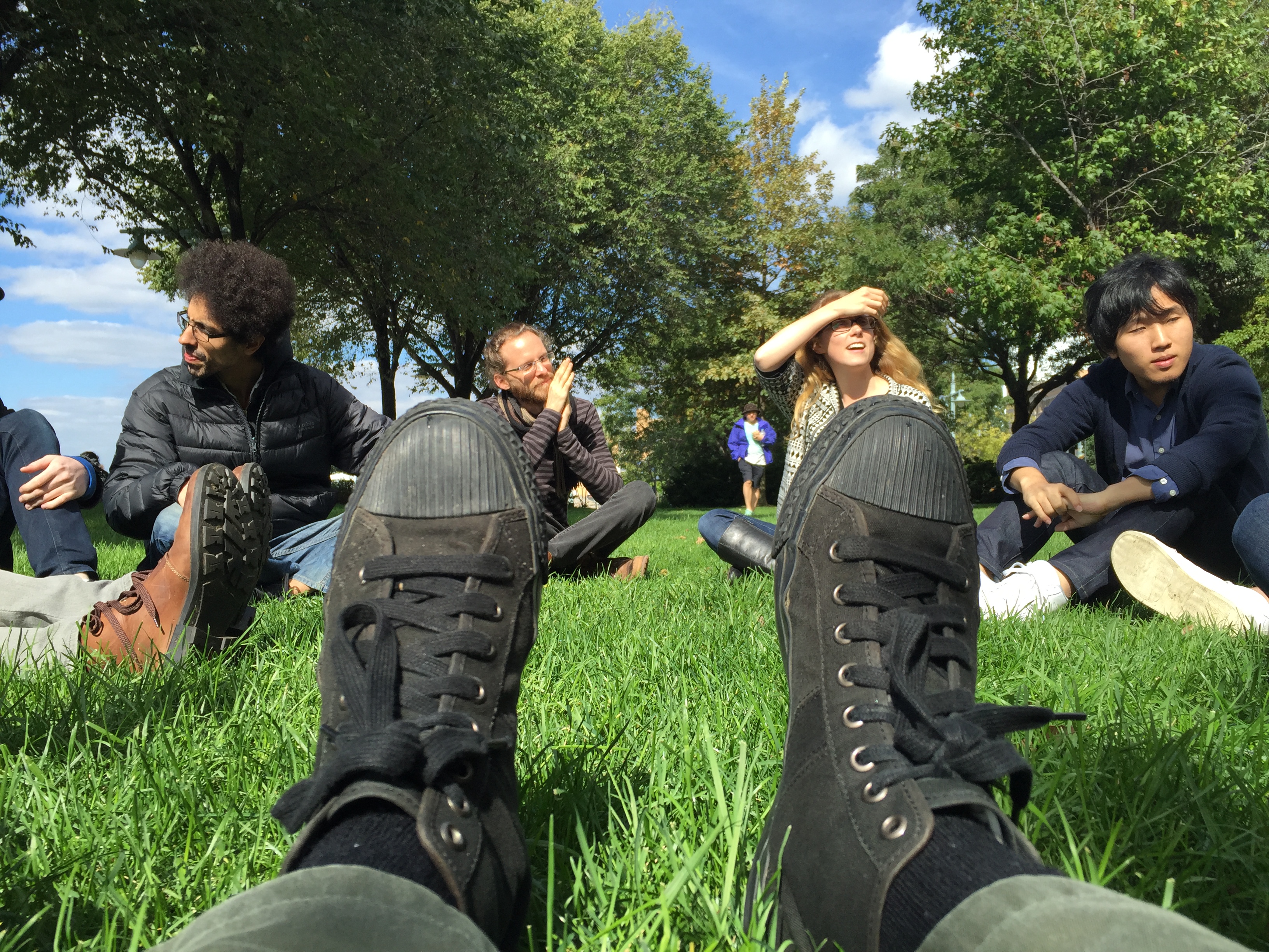 SFPC at the park