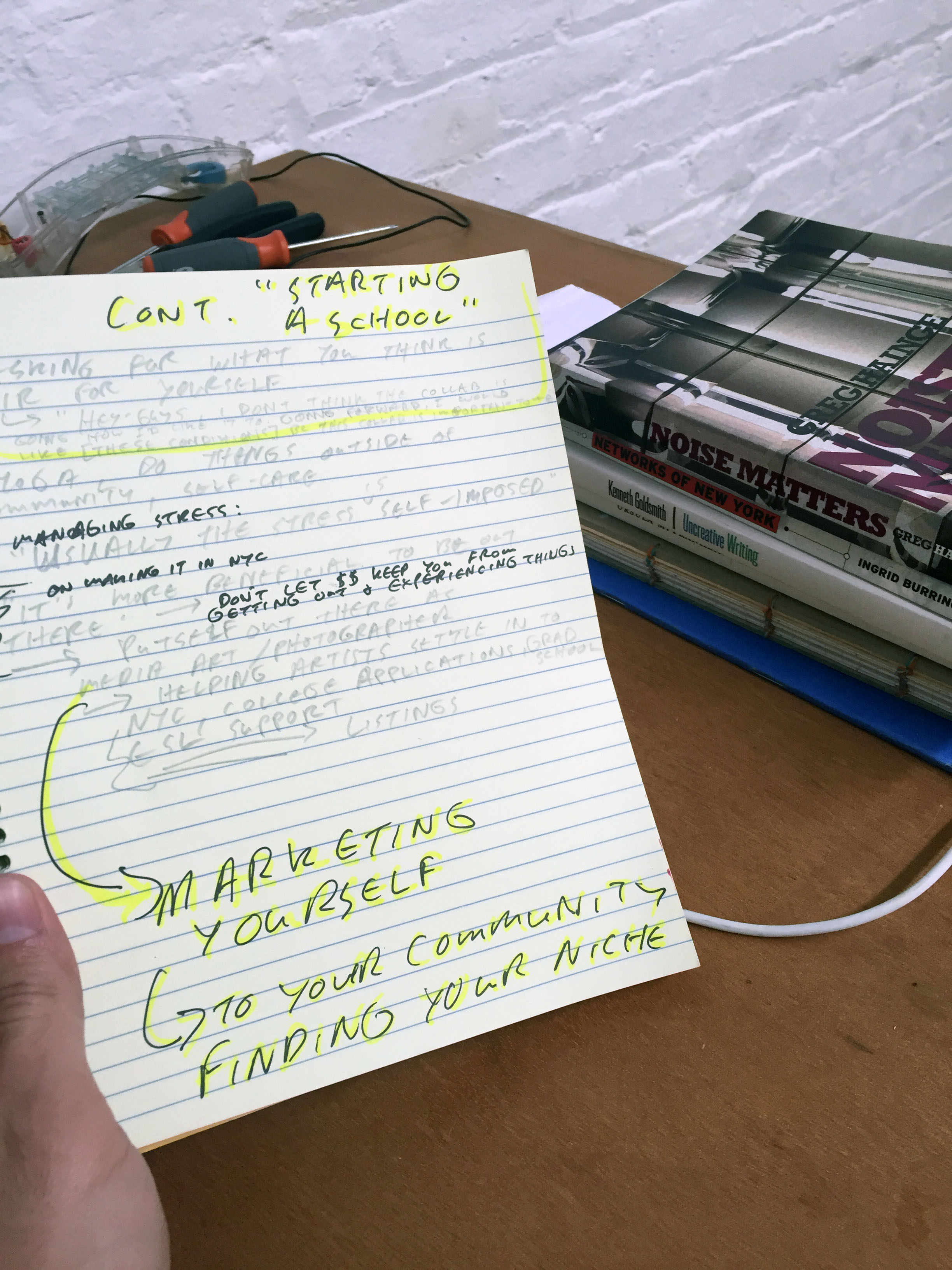 Notes from talk w/ Taeyoon.