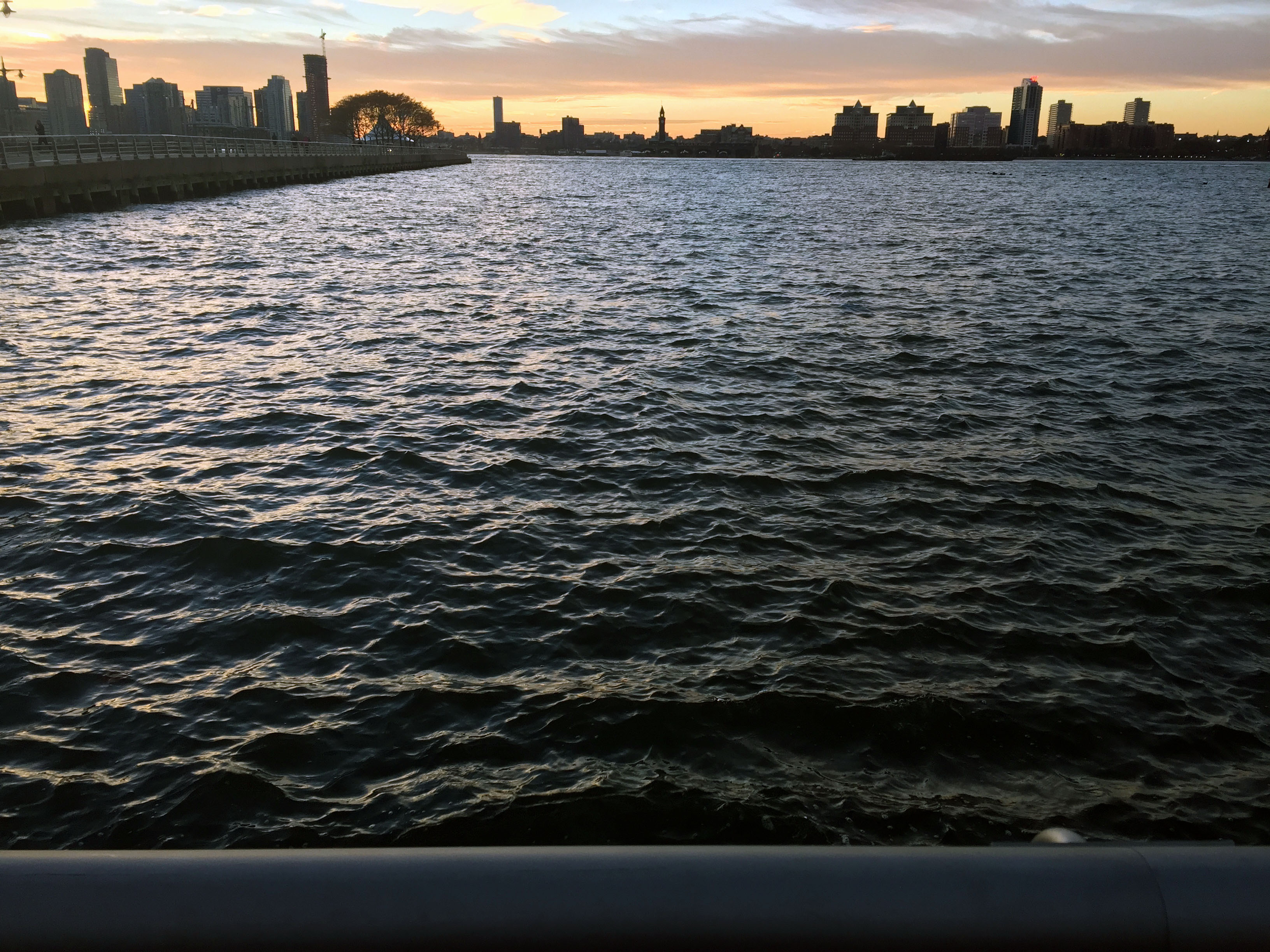 Hudson sunset