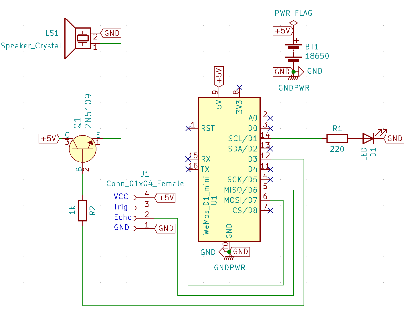 ESP distance measurement, from the project README