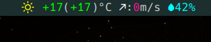 wttr-in-Xmodbar