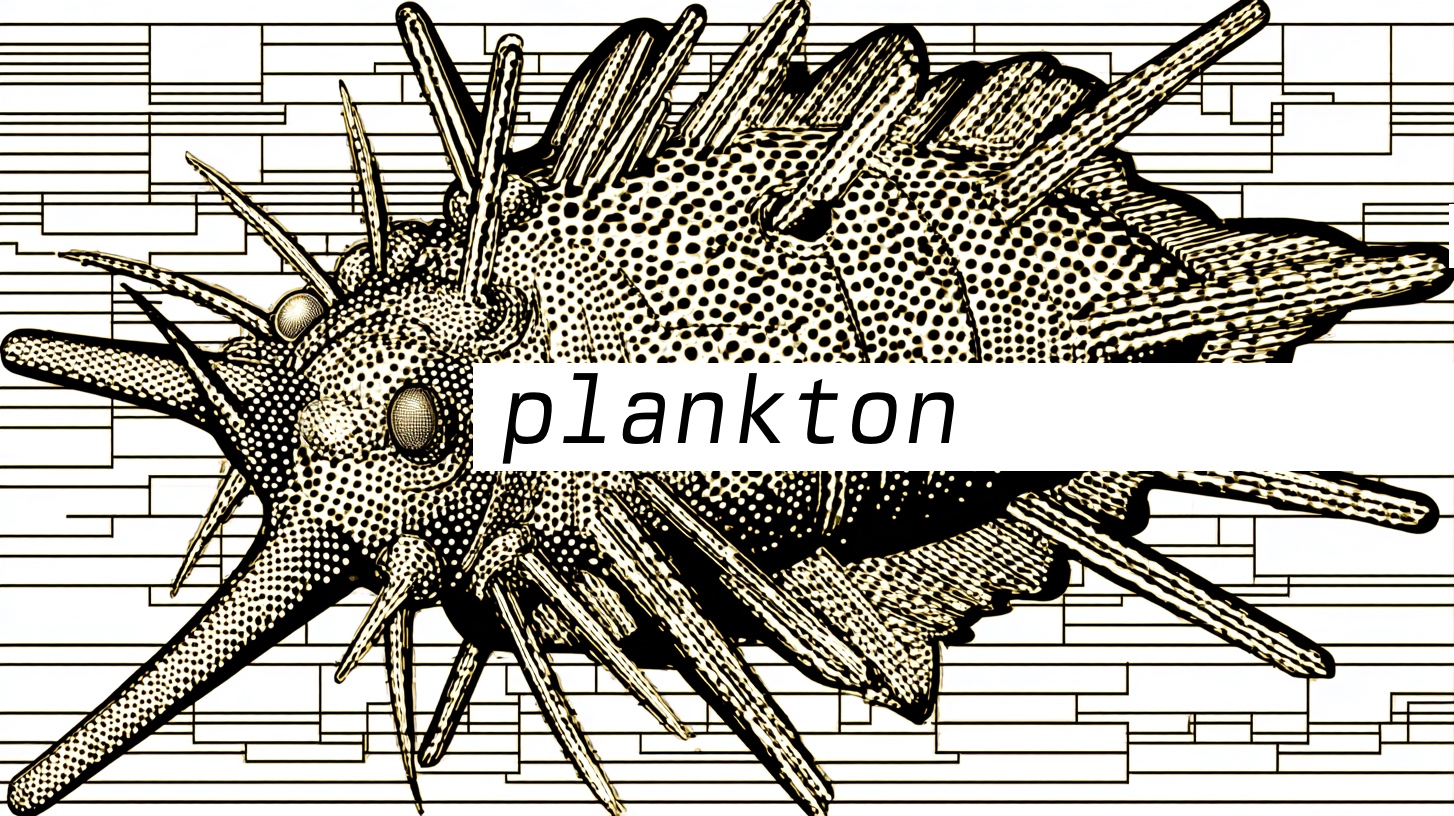 Plankton mascot