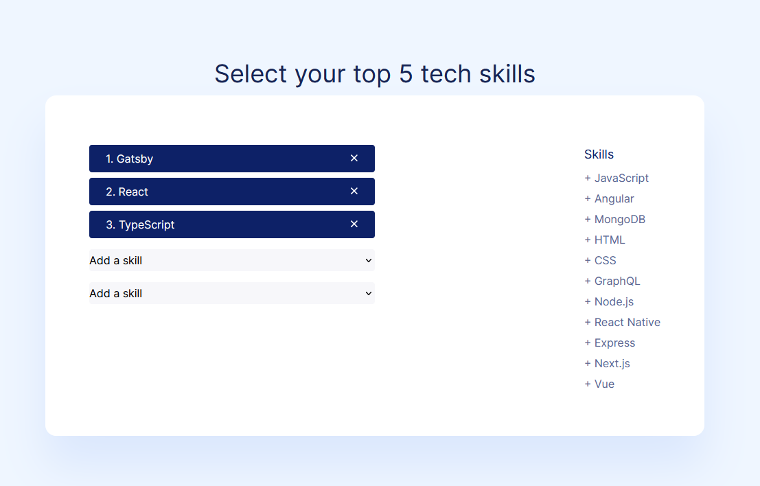 Sortable List Component in Action