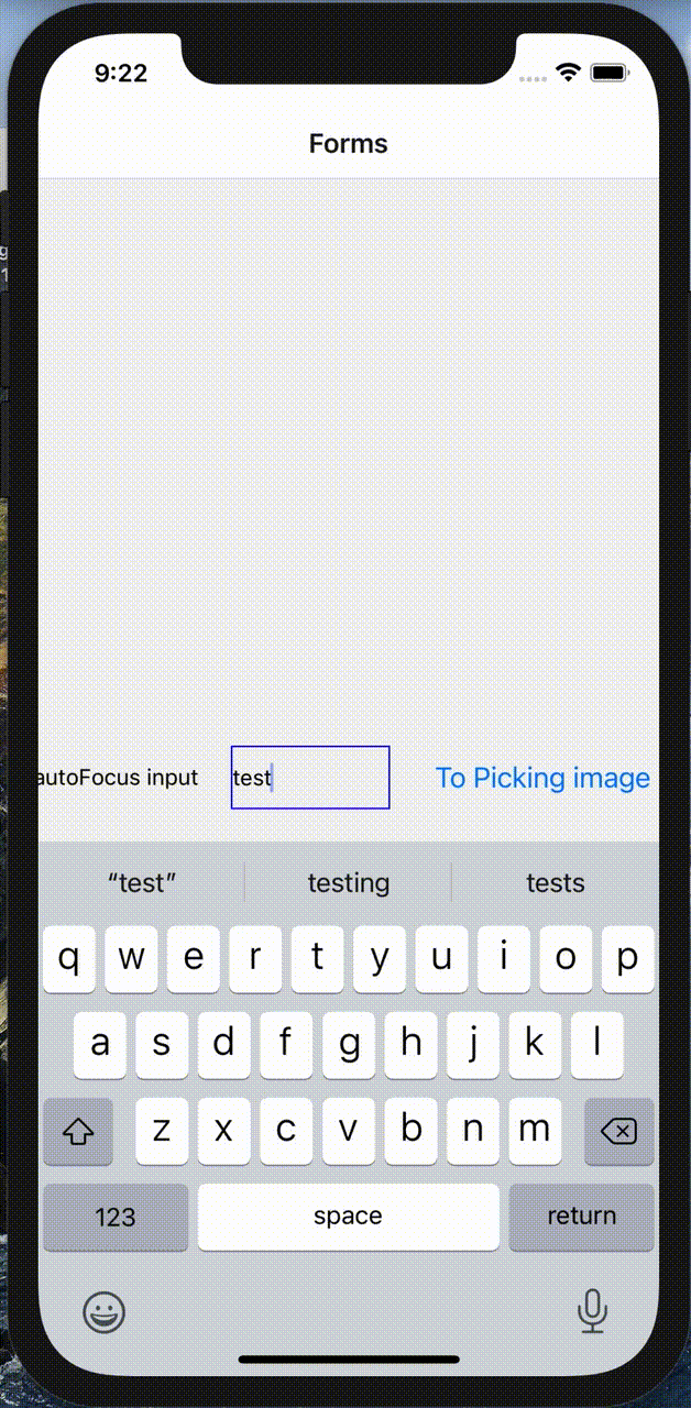 [iOS] Fix TextInput With AutoFocus Keyboard Issue By Alexlomi4 · Pull ...