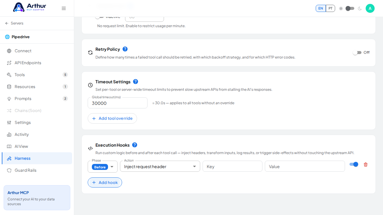 Add a temporary hook so every configurable field can be demonstrated