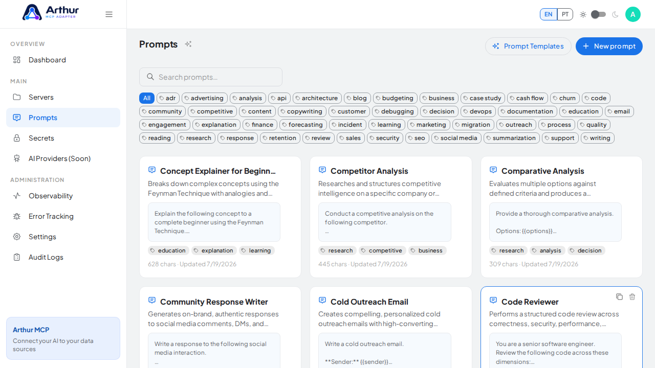 Create the Concept Explainer for Beginners prompt in the shared library