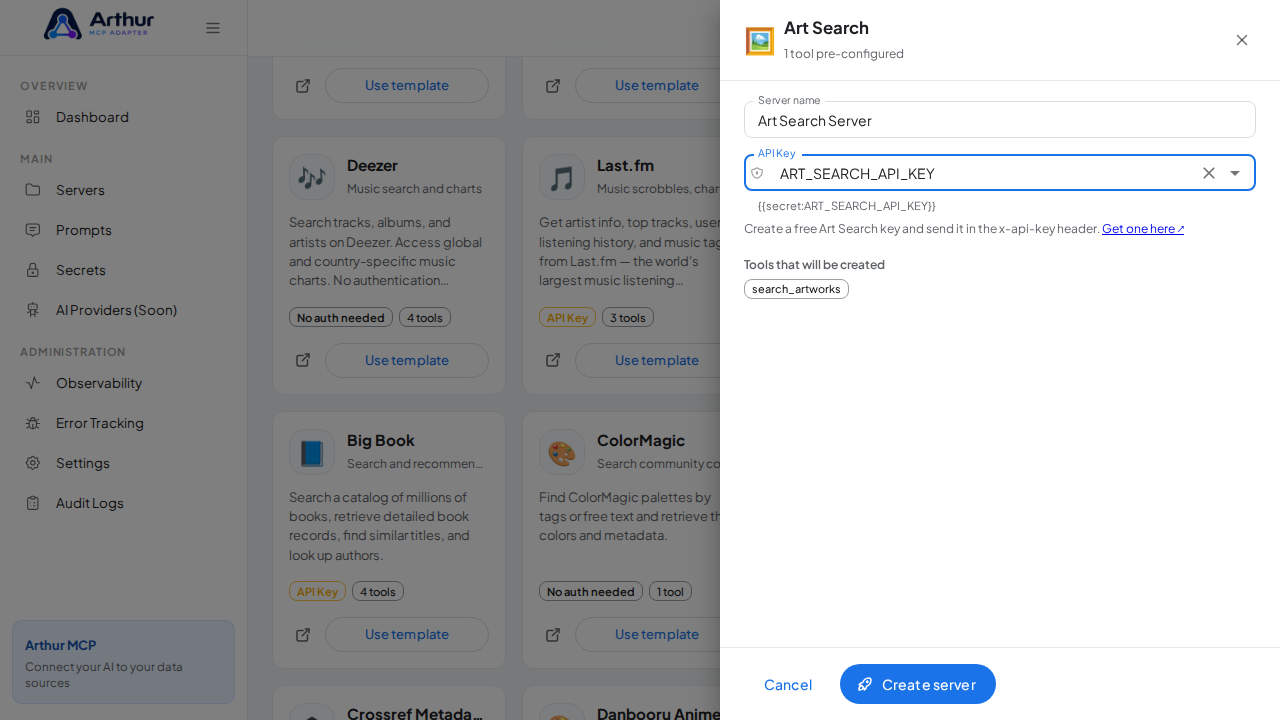 Select the stored credential