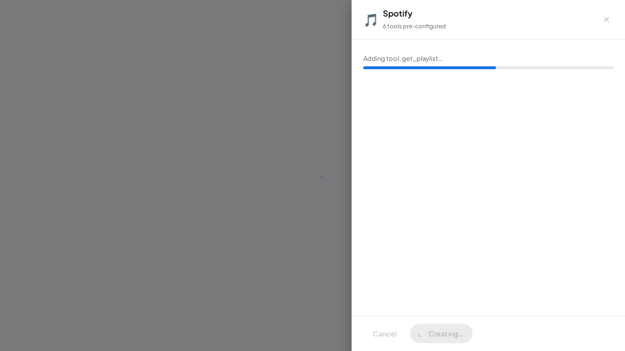 Create the Spotify server with its preconfigured tools