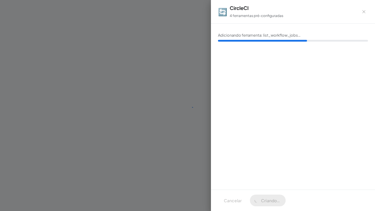 Crie o servidor CircleCI com as ferramentas pré-configuradas