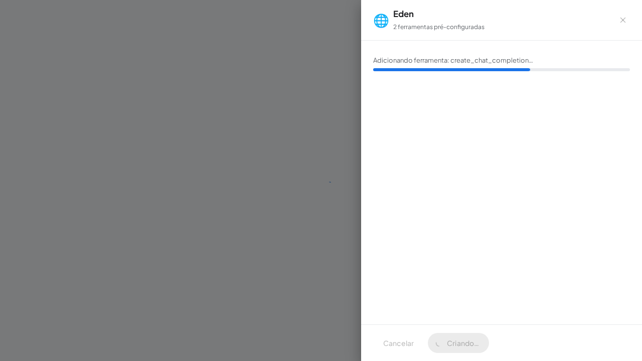 Crie o servidor Eden com as ferramentas pré-configuradas