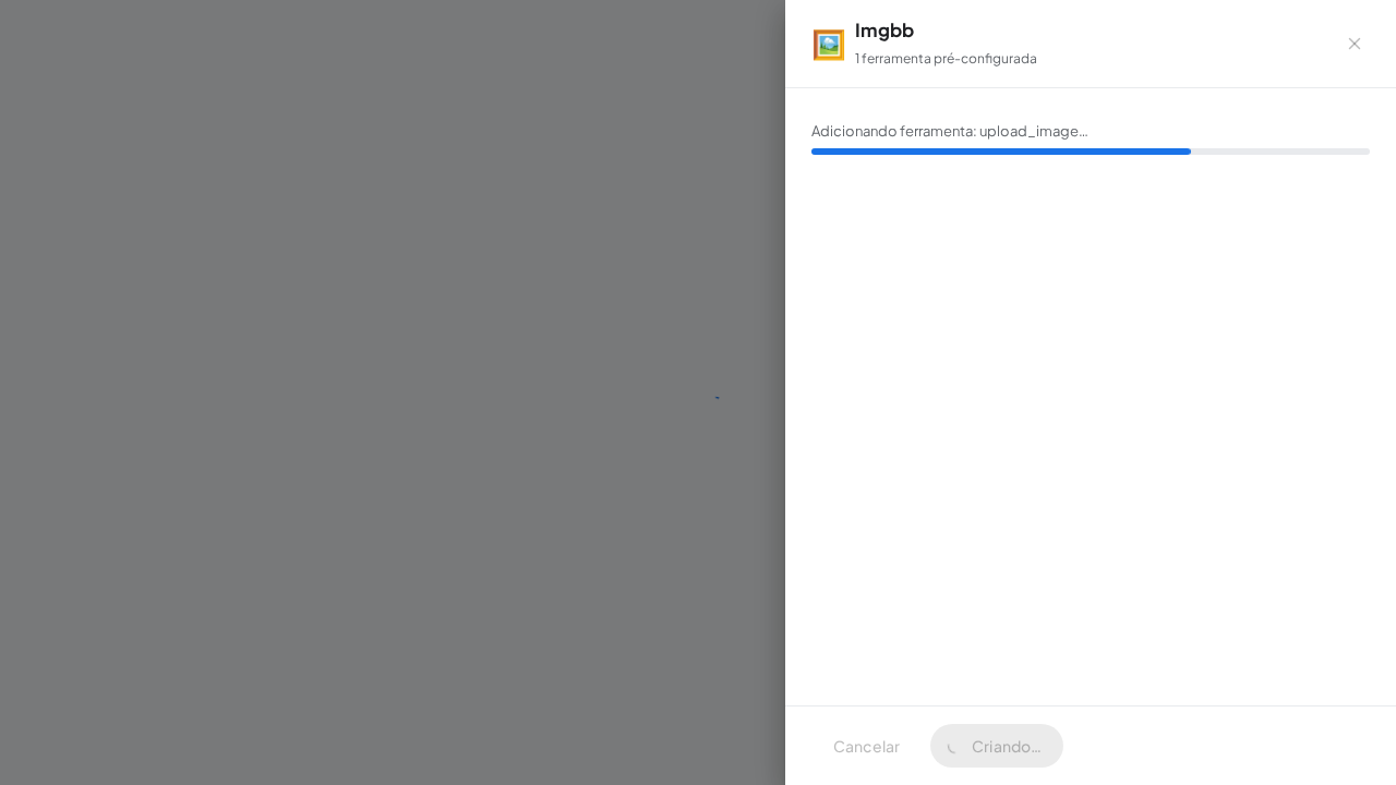 Crie o servidor Imgbb com as ferramentas pré-configuradas