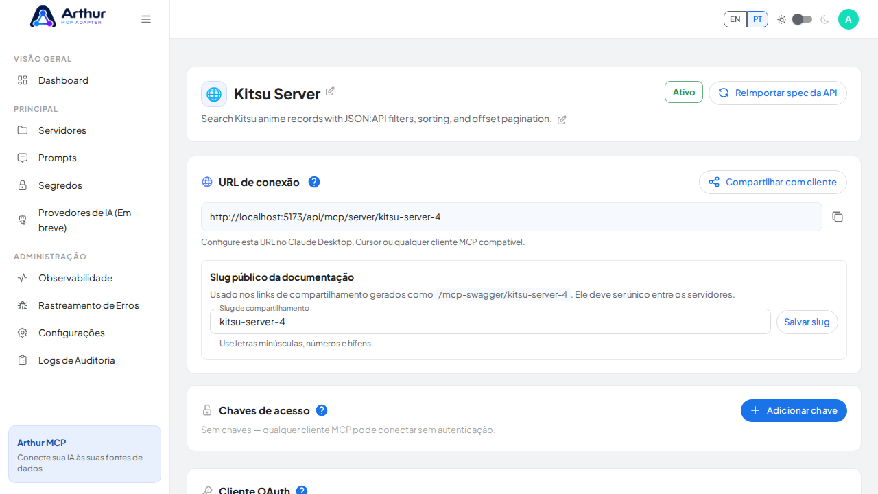 Crie o servidor Kitsu com as ferramentas pré-configuradas